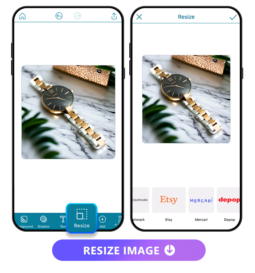 Promeo - resize feature